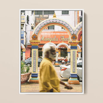 Brickfields - Kuala Lumpur Street Photography Art Print / Canvas, 12x16’’ / 31x41cm / White Frame, Posters Prints & Visual Artwork, Toby