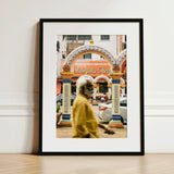 Brickfields - Kuala Lumpur Street Photography Art Print / Canvas Black-framed White Mat Vibrant Scene, Arresting, Prints