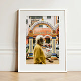 Brickfields - Kuala Lumpur Street Photography Art Print / Canvas White-framed Photograph Colorful Ornate Archway Sign Mangala Thee,