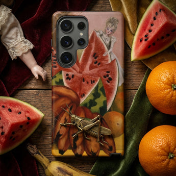 The Bride Frightened at Seeing Life Opened - Frida Kahlo Phone Case, Mobile Cases, Toby Leon