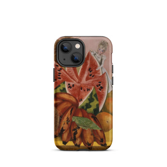 The Bride Frightened at Seeing Life Opened - Frida Kahlo Phone Case Iphone 13 Mini / Matte Iphone Case Life Painting Fruit Figure Frida