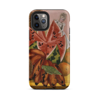 The Bride Frightened at Seeing Life Opened - Frida Kahlo Phone Case Iphone 11 Pro / Matte Iphone Case Vibrant Still-life Painting Sliced
