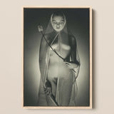 The Bride - Max Dupain Kunstdruck / Leinwand, 12x18’’ / 31x46cm / Naturrahmen, Poster Drucke & visuelle Kunstwerke, Toby Leon