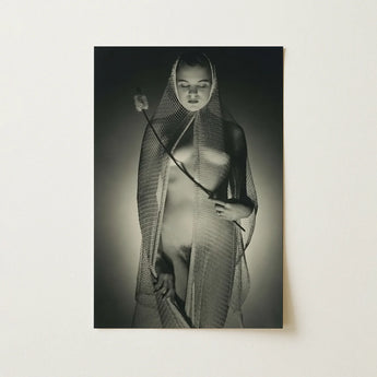 The Bride - Max Dupain Kunstdruck / Leinwand, 12x18’’ / 31x46cm / Ungerahmt / ohne Rand, Poster Drucke & visuelle Kunstwerke, Toby Leon