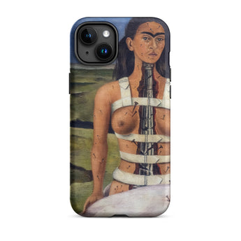 The Broken Column - Frida Kahlo Phone Case, Iphone 15 Plus / Matte, Mobile Cases, Toby Leon