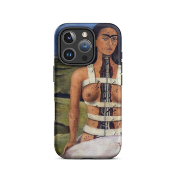 The Broken Column - Frida Kahlo Phone Case, Iphone 16 Pro / Matte, Mobile Cases, Toby Leon