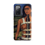 The Broken Column - Frida Kahlo Phone Case Samsung Galaxy S20 Fe / Matte Phone Case Painted Portrait Frida Kahlo Dark Hair Kahlo’s, Iphone