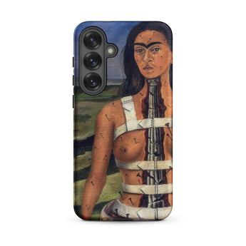The Broken Column - Frida Kahlo Phone Case Samsung Galaxy S25 Plus / Matte Phone Case Reproduction Frida Kahlo’s Painting Broken Column