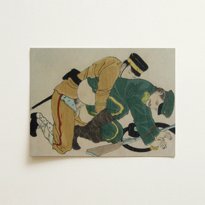 Buggering the Russian Art Print / Canvas, 16x12’’ / 41x31cm / Unframed / no Border, Posters Prints & Visual Artwork, Toby Leon