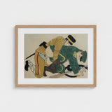 Buggering the Russian Art Print / Canvas Fevered Height, Russo-japanese War, Shunga Turns Prints