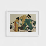Buggering the Russian Art Print / Canvas Fevered Height, Russo-japanese War, Shunga Turns Prints