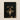 Framed Portrait Man Dark Curly Hair Prominent Golden Gay Matador Art, Queer Power Incarnate, Myth Meets Masculinity