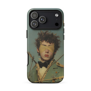 Bullseye - Coque iPhone militaire gay néobaroque, 17 Pro Max / Mat, Coques de téléphone portable, Toby Leon