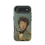 Bullseye - Neo-baroque Gay Military Phone Case Iphone 17 Air / Matte Green Brown Phone Case Cartoon Character Design Gay Military Iphone,