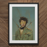 Bullseye - Stampa artistica militare gay surrealista del XVIII secolo / Tela, 20x30’’ / 51x76cm / Cornice nera / Passe-partout, Poster Stampe & Visual