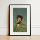 Bullseye - Surreal 18th Century Gay Military Art Print / Canvas, 12x18’’ / 31x46cm / Black Frame / Matboard, Posters Prints & Visual