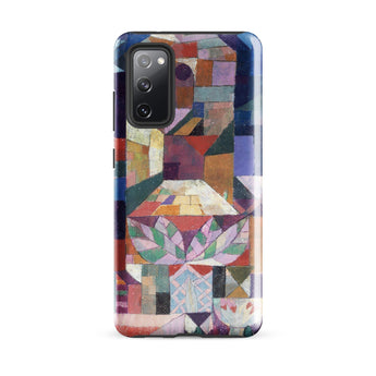 Burggarten - Paul Klee Phone Case Samsung Galaxy S20 Fe / Matte Vibrant Abstract Geometric Phone Case Mosaic-like Design Bold Paul Klee
