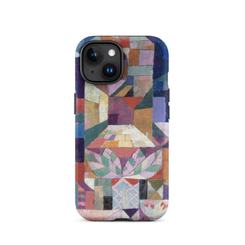 Burggarten - Paul Klee Phone Case Iphone 15 / Matte Vibrant Geometric-patterned Phone Case Mosaic Design Abstract Shapes Paul Klee Iphone