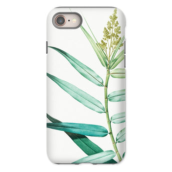 Bush Cane - P.j. Redouté Botanist Art Iphone Case 8 / Matte Phone Case Botanical Print Green Leaves Stem Digital Sentinel Blooms, Botanist