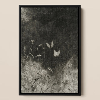Butterflies - William Baxter Closson Art Print / Canvas, William Baxter Closson, Closson Art Print, Meadow Stems