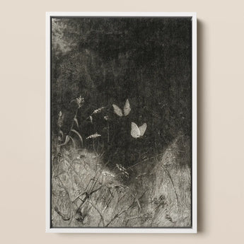 Butterflies - William Baxter Closson Art Print / Canvas, William Baxter Closson, Closson Art Print, Meadow Stems