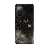 Butterflies - William Baxter Closson Phone Case Samsung Galaxy S20 Fe / Matte Black Phone Case Vintage-style Illustration Two Pale