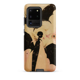Butterfly Effect - Surreal Metamorphosis Art Samsung Case, Galaxy S20 Ultra / Matte, Smartphone Dark Light-toned Artistic Case Stylized