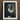 Cadet - Neoclassical Gay Sailor Art Print / Canvas White-framed Portrait Man Hat Scarf Rendered Dark