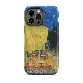 Cafe Terrace at Night - Vincent Van Gogh Phone Case, Iphone 14 Pro Max / Matte, Mobile Cases, Toby Leon