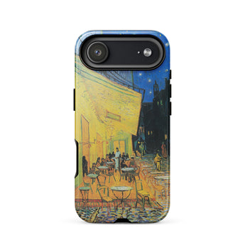 Cafe Terrace at Night - Vincent Van Gogh Phone Case, Iphone 17 Air / Gloss, Mobile Cases, Toby Leon