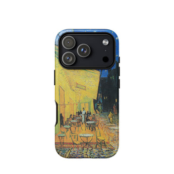 Cafe Terrace at Night - Vincent Van Gogh Phone Case, Iphone 17 Pro / Matte, Mobile Cases, Toby Leon
