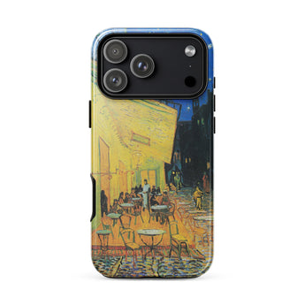 Cafe Terrace at Night - Vincent Van Gogh Phone Case, Iphone 17 Pro Max / Gloss, Mobile Cases, Toby Leon