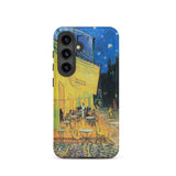 Cafe Terrace at Night - Vincent Van Gogh Phone Case, Samsung Galaxy S24 / Matte, Mobile Cases, Toby Leon