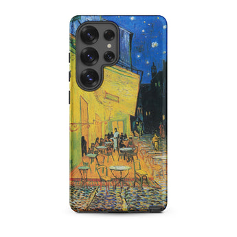 Cafe Terrace at Night - Vincent Van Gogh Phone Case, Samsung Galaxy S25 Ultra / Matte, Mobile Cases, Toby Leon