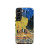 Cafe Terrace at Night - Vincent Van Gogh Phone Case Samsung Galaxy S22 / Gloss Phone Case Vincent Gogh’s Café Terrace Night Gogh’s, Arles