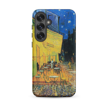 Cafe Terrace at Night - Vincent Van Gogh Phone Case Samsung Galaxy S25 Plus / Matte Phone Case Vincent Gogh’s Café Terrace Night Gogh’s,