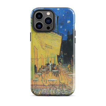 Cafe Terrace at Night - Vincent Van Gogh Phone Case Iphone 13 Pro Max / Gloss Phone Case Vincent Gogh’s Café Terrace Night Gogh’s, Arles