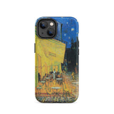 Cafe Terrace at Night - Vincent Van Gogh Phone Case Iphone 14 / Matte Phone Case Vincent Gogh’s Café Terrace Night Gogh’s, Arles Nocturne,
