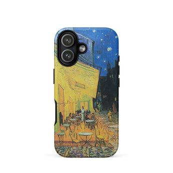 Cafe Terrace at Night - Vincent Van Gogh Phone Case Iphone 17 / Matte Phone Case Vincent Gogh’s Café Terrace Night Gogh’s, Arles Nocturne,