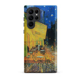 Cafe Terrace at Night - Vincent Van Gogh Phone Case Samsung Galaxy S22 Ultra / Matte Vibrant Phone Case Vincent Gogh’s Night Café Gogh’s,