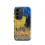 Cafe Terrace at Night - Vincent Van Gogh Phone Case Samsung Galaxy S23 / Gloss Phone Case Vincent Gogh’s Cafe Terrace Night Gogh’s, Arles