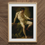 Cain - Anton Losenko kunstdruk op canvas, 20x30’’ / 51x76cm / natuurlijke lijst / passe-partout, posters, prints & beeldende kunst, Toby Leon