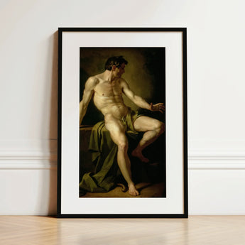 Cain - Anton Losenko Art Print / Canvas, 12x18’’ / 31x46cm / Black Frame / Matboard, Posters Prints & Visual Artwork, Toby Leon