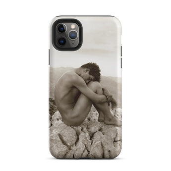 Cain - Wilhelm Von Gloeden Gay Phone Case Iphone 11 Pro Max / Matte Phone Case Nude Man Wilhelm Gloeden, Gloeden Gay, Monochrome Solitude,