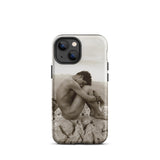 Cain - Wilhelm Von Gloeden Gay Phone Case Iphone 13 Mini / Matte Phone Case Nude Figure Wilhelm Gloeden, Gloeden Gay, Monochrome Solitude,