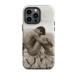 Cain - Wilhelm Von Gloeden Gay Phone Case Iphone 14 Pro Max / Matte Iphone Case Nude Man Wilhelm Gloeden, Gloeden Gay, Monochrome Solitude,