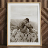 Cain - Wilhelm Von Gloeden Gay Photography Art Print / Canvas, Wilhelm Von Gloeden, Von Gloeden Gay, Gay Photography Art