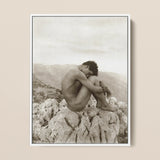 Cain - Wilhelm Von Gloeden Gay Photography Art Print / Canvas, Wilhelm Von Gloeden, Von Gloeden Gay, Gay Photography Art