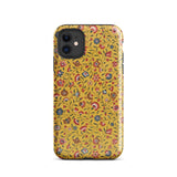 Carnations - Funda de iPhone con diseño floral de claveles, 11 / Brillo, Fundas para móviles, Toby Leon
