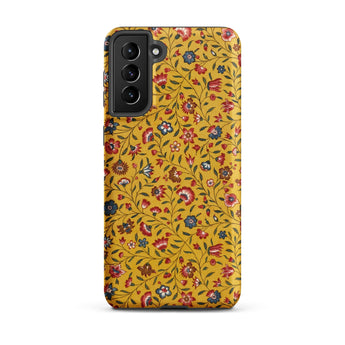 Carnations - Flower Pattern Fabric Phone Case, Samsung Galaxy S21 Plus / Matte, Mobile Cases, Toby Leon